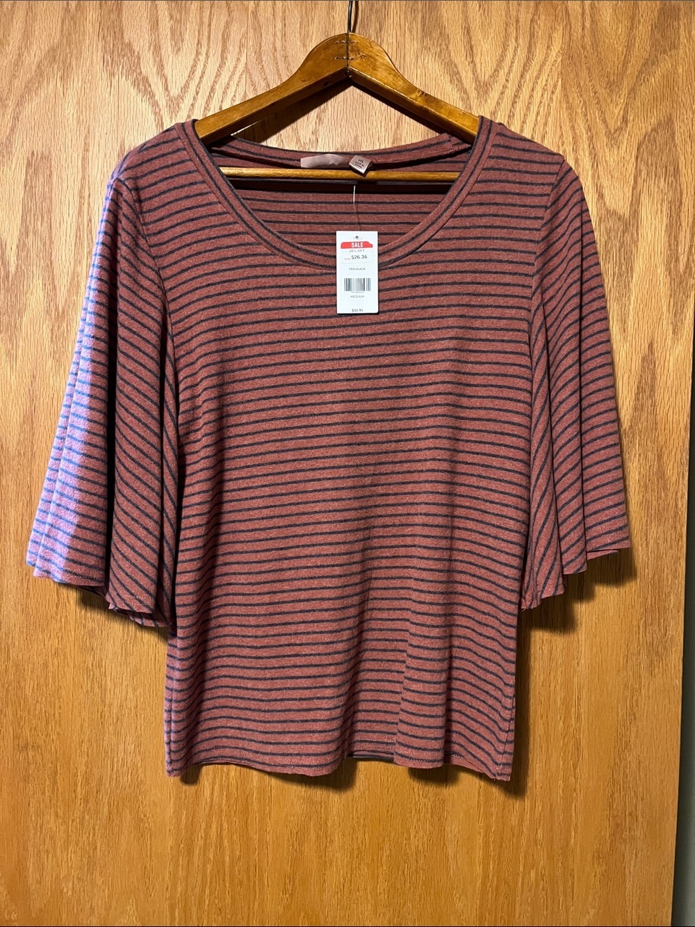 willow & root striped top